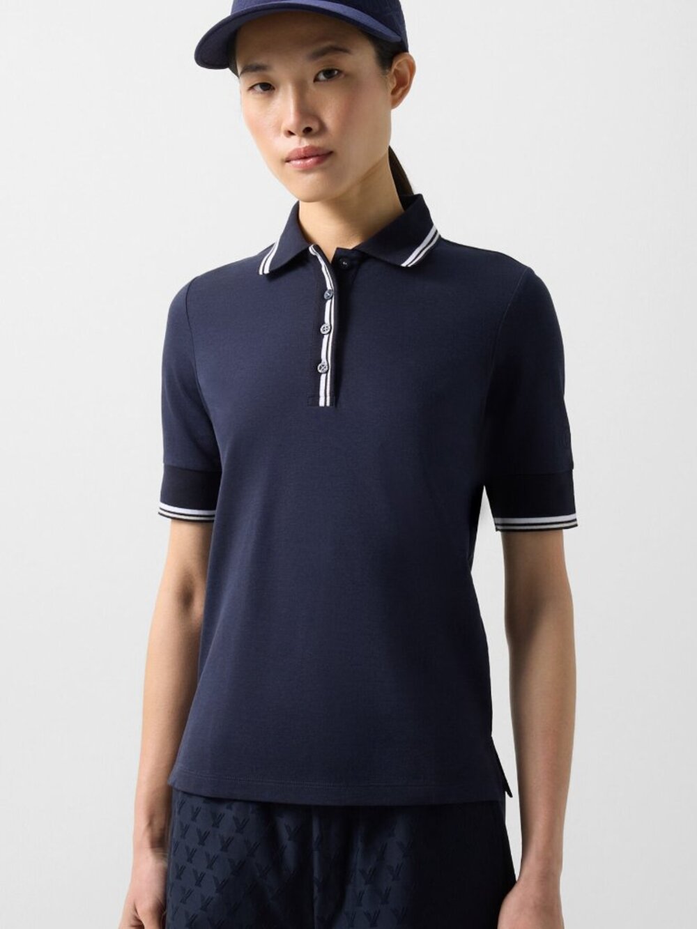 BOGNER Sport Funktons Elenor 1 polo shirt in Navy blue Size S (New)